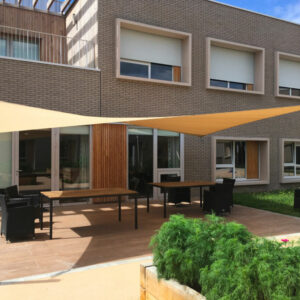 Toile d'ombrage carrée 340gr