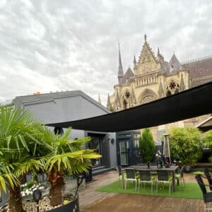 Toile d'ombrage rectangle 340gr