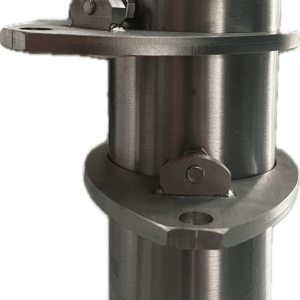 anneau de fixation réglable en hauteur pour poteaux inox